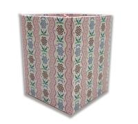 GBCC Cath Kidston Floral Pen Pot Holder - Pink Vintage Style Desk Organiser - 10.5 x 8 x 8 cm