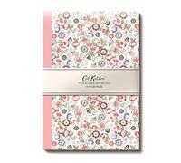 GBCC Cath Kidston Set of 2 A5 Lined Notebooks - Two Floral Designs - Softback - 80 Pages Each - 21 x 14.7 x 1 cm