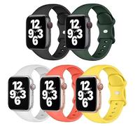 Gbd100-1 8 Line Buckle Resembling The Official Fashionable and Sporty Monochrome Silicone Strap Srpd81 (Yellow, One Size)