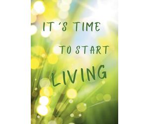 Gbel - Tagebuch - Notizbuch Its Time to Start Living - New paperback - X555z