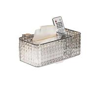 GBEVAUEIO Tissue Box Equipped With Spring Tissue Box, Automatic Lifting And Drawing Paper Box For Living Room And Household Dining Table, Multifunctional Tissue Storage Box Tissue Holder(White)
