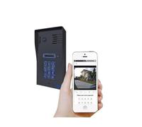 GBF Smart Video Door Phone & Doorbell Intercom System with a Smart keypad(PL963PMBL-POE)- 1080P Camera, Built in POE, Control Two Locks remotely, Timed Unlock