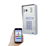 GBF Smart Video Door Phone & Doorbell Smart Intercom System with a Smart keypad (PL963PMPOE)- 1080P Camera, Built in POE, Control Two Locks remotely, Timed Unlock