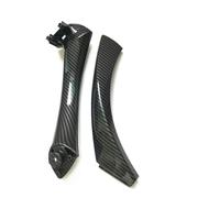 GBGWRMRYX Auto Interior Door Handle for 3 Series E90 E91 E92 316 318 320 325 328i 2004-2012 Car Inner Door Beige Black Inside Pull Handle Outer Cover Trim Set