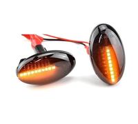 GBGWRMRYX For Subaru For Impreza GD GG For Liberty For Forester SF SG SH 2pcs Dynamic LED Repeater Fender Side Light Turn Signal Indicator LED Dynamic Turn Signal Light