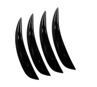 GBGWRMRYX Mudflaps Mud Guard 4pcs Car Mud Flap Splash Guards Carbon Fiber Rubber Universal Wheel Eyebrow Fender Extension Protector Trim Fender Mudflaps(2)