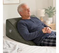 GBH-MED Inflatable Bed Wedge Pillow for Back, Legs, Calf, Sleeping Back Rest Post-Surgery Elevation Nursing Support Supplies for Bedridden Elderly Pregnant, 23" L x 22" W x 7" H