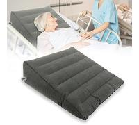 GBH-MED Inflatable Bed Wedge Pillow for Back, Legs, Calf, Sleeping Back Rest Post-Surgery Elevation Nursing Support Supplies for Bedridden Elderly Pregnant, 23" L x 22" W x 7" H