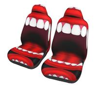 gbhJGK Universal Vampire Bat Print Car Seat Covers â€“ Front Seat Protector â€“ Elasticity Cloth Set for Car, SUV, Sedan, Truck