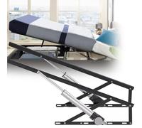 GBHJJ Electric Bed Lift Mechanism - Heavy Duty Steel Bed Risers with Remote Control, 600KG Load Capacity, Folding Bed Lifting Rod, for Storage Box and Sprung Divan Bases 110CM