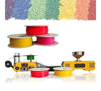 GBHJJ Printer Filament Extruder and Recycler Machine, 500G/H High Precision with Auto Coil Winding&Printer Filament Holder, for Efficient Filament Production and Recycling