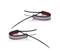 GBHLBYQTO Turn Signal Lights Wrap Around/Rollbar Mount White LED Driving DRL & Amber Turn Signal Light Strips For Motorcycle Bike ATV UTV, Etc