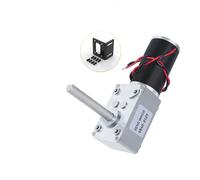 GBIDKKYZIE 5840-31ZY-51mm High Torque 70KG/CM Forward And Reverse DC electronic starter Turntable Door Self-Locking 60RPM_24V