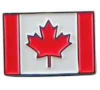 GBJUK Canadian Flag Enamel Pin Lapel Badge with Butterfly Clasp Back