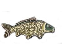 GBJUK Carp Fish Enamel Fishing Pin Lapel Badge with Butterfly Clasp Back