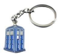 GBJUK Doctor Who Tardis Police Box Enamel Keyring Keychain