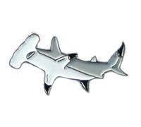 GBJUK Hammerhead Shark Enamel Pin Lapel Badge with Butterfly Clasp Back