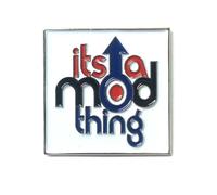 GBJUK It's a MOD Thing Enamel Pin Lapel Badge with Butterfly Clasp Back