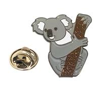 GBJUK Koala Bear Enamel Pin Lapel Badge with Butterfly Clasp Back