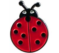 GBJUK LadyBird Insect Pin Lapel Badge with Butterfly Clasp Back