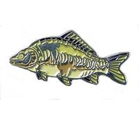 GBJUK Mirror Carp Fish Enamel Pin Lapel Badge with Butterfly Clasp Back