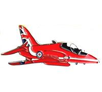GBJUK Red Arrows Hawk Jet Plane Enamel Pin Lapel Badge with Butterfly Clasp Back