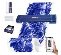 GBK Tattoo Stencil Printer Thermal Bluetooth with Long Image Printing for Professional Artists & Beginners Include Transfer Machine, A4 Roll Paper, Stand & Handbag Compatible with Phones, iPads & PCs