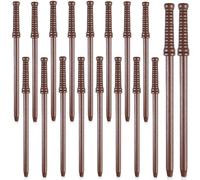 GBKDQQ Pack of 20 Magic Wand Pencils, HB Pencils 23 cm, Multifunctional Pencil Wand Pens, Wooden Pencils Set for Magic Birthday Party, School Reward, Halloween Decoration