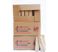 GBLC - 2x Large 30L Box of Kiln Dried Hardwood - Woodburner Woodfuel - Ready To Burn for Stoves/Woodburners/Fireplaces (2 NETS (60L))