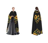 GBMBZSKP (Blessed To Be Called Nana Sunflower) Halloween Hooded Cloak,Masquerade Party Cosplay Costumes Easter,Unisex Hooded Vampire Witch Capes For Adult