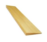 GBPLDMAQ Solid Wood Door Threshold Ramp, Indoor Entry Transitions Slope Step Ramp Suitable, Anti-Slip, Easy Installation with Glue, High Load Capacity(80x18x3.5cm/32x7x1.4in)