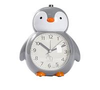 GBPOY Cute Penguin Alarm Clock,Kids Alarm Clock with Night Light and Grateful Function，Battery Operated Small Table Clocks