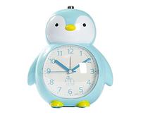 GBPOY Cute Penguin Alarm Clock,Kids Alarm Clock with Night Light and Grateful Function，Battery Operated Small Table Clocks
