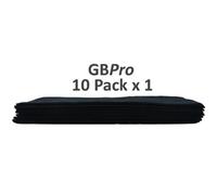 Gbpro Eco Premium Microfibre Cloth - Black 40 X 40Cm (Pack Of 10)