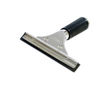 GBPro Professional Stainless Steel Window Squeegee Wiper 15cm (6") | With Professional double sided high compound rubber strip, machine cut for long lasting, smooth, streak-free window cleaning