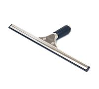 GBPro Professional Stainless Steel Window Squeegee Wiper 35cm (14") | With Professional double sided high compound rubber strip, machine cut for long lasting, smooth, streak-free window cleaning