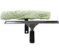 Gbpro Professional Window Squeegee Stainless Wiper 35Cm/14 Inch +T Bar + Glass Micro Wash Sleeve - Window Cleaning Equipment - Set