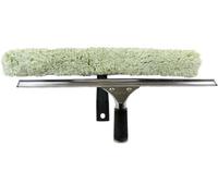 Gbpro Professional Window Squeegee Stainless Wiper 45Cm/18 Inch + T Bar +Glass Micro Wash Sleeve - Window Cleaning Equipment - Set