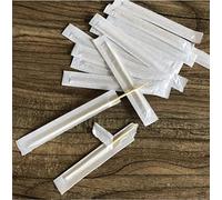 GBritain's Bamboo Toothpicks, Wooden Toothpicks, Double-Pointed Dental Picks, Individually Wrapped Toothpicks, 2.5-Inch Bamboo Dental Sticks, 100 Count