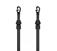 GBS 2.4m 8ft Telescopic Washing Line Prop, Heavy Duty Pole