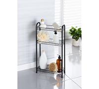 GBS 3 Tier Slimline Caddy - Space-Saving Bathroom Organizer, 33 x 14 x 60 cm - Perfect for Toiletries, Cosmetics, and Small Items