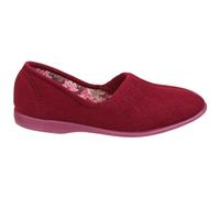 Gbs Audrey Womens | Slip On Shoes | Red | UK Size 4
