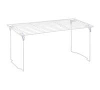 GBS Brothers Kitchen Cupboard Organiser Shelf, Cabinet Storage Insert for Plates Bowls Mugs Pans, Extra Level Riser Rack, Compact Durable Kitchen Organizer, 39x23x19cm