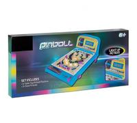 GBS Brothers Tabletop Pinball Machine Game with Lights and Scoreboard - Mini Arcade Toy with 2 Steel Balls for Kids and Adults