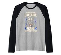 GBS CIDP Guillain Barre Syndrome Raglan Baseball Tee