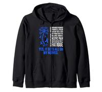 GBS CIDP Guillain Barre Syndrome Zip Hoodie