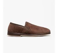 GBS EXETER Mens Slippers Brown - UK 12