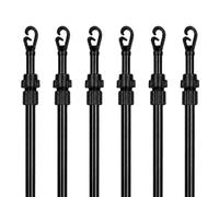 GBS Heavy Duty 2.4m 8ft Extending Telescopic Prop Washing Support Clothes Line Pole Outdoor Indoor Colored Props Home Garden Laundry Dryer Rod (6)