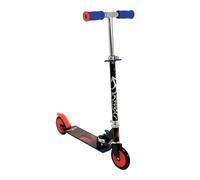 GBS Hero-Inspired Folding Scooter for Kids - Adjustable Handlebar, Web-Style Design, Reactive Brake, Anti-Slip Deck, Ages 5+, Max Weight 50kg