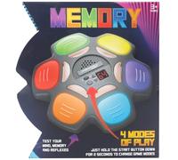 GBS Memory Game - Fun Electronic Game for Mind, Memory & Reflexes | Challenging Flashing Light Sequence Game for All Ages | Requires 3 AA Batteries | 25 x 21cm